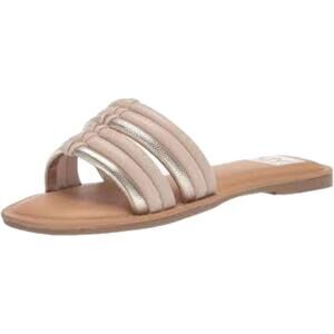 DV by Dolce Vita Junyper Off White Slide Sandal Size 8.5 NWT